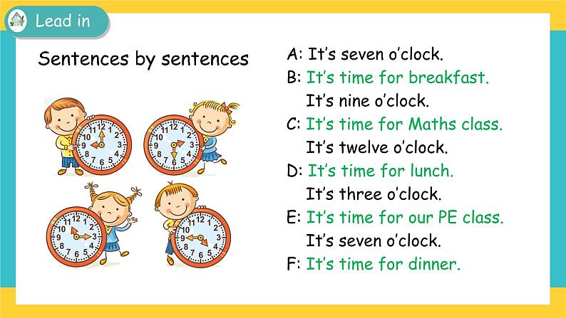 Unit 2 What time is it Part B 第一课时 课件+教案+练习+素材03