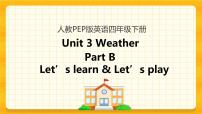 小学英语人教版 (PEP)四年级下册Unit 3 Weather Part B优秀ppt课件