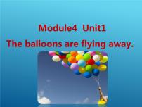 小学英语外研版 (三年级起点)六年级下册Unit 1 The balloons are flying away!说课ppt课件