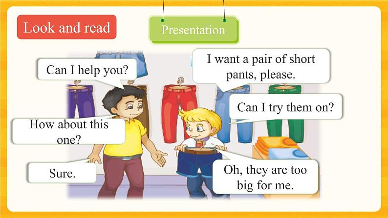 Unit 2 Can I help you? Lesson 11 课件05