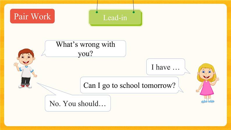 Unit 4 What's wrong with you? Lesson 22 课件05