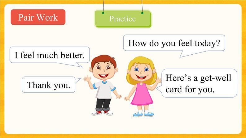 Unit 4 What's wrong with you? Lesson 24 Revision课件08