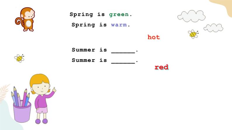 Module 3 Unit 2 Weather （课件）英语一年级下册03