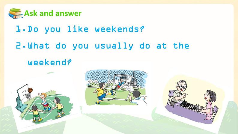 module 2 unit 5 at the weekend 课件(29张ppt)第2页