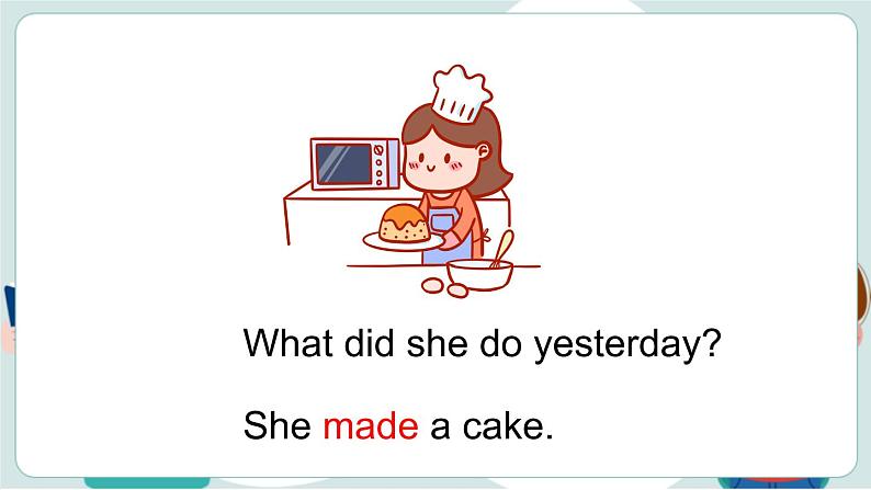 M2U1 She learnt English第4页