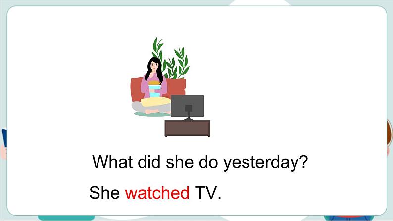 M2U1 She learnt English第8页