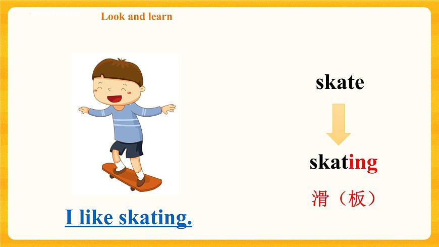 Unit 1 Things  I like doing (1) 課件第7頁