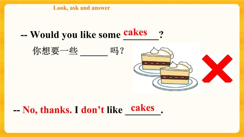 Module 2 Unit 2 My favourite food  第二课时（课件+素材+练习）英语二年级下册03