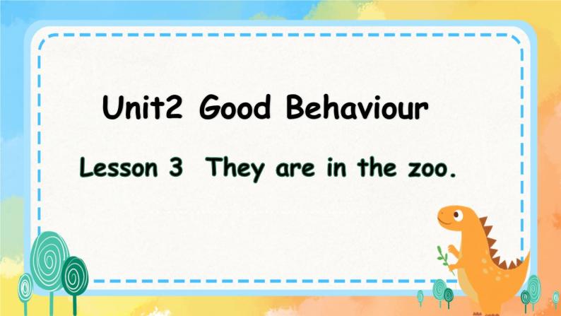 Unit2  Good Behaviour Lesson 3(课件) 五年级英语下册 鲁科版01