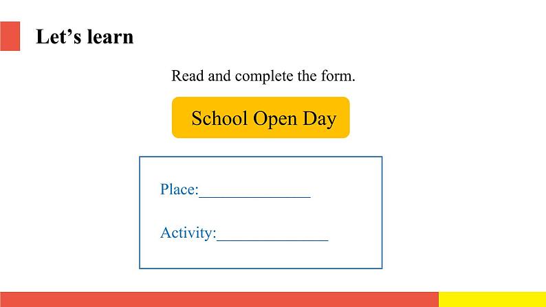Module 3 Unit 7 Open Day (第2课时)(课件)牛津上海版(三起)英语五年级下册03