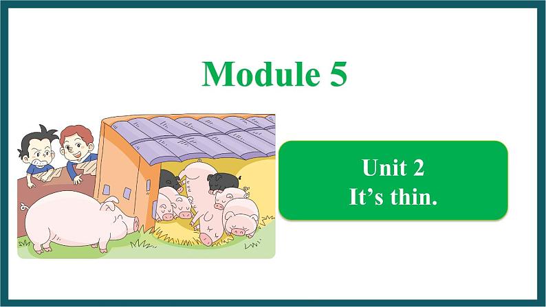 Module 5 Unit 2(课件)外研版(一起)英语一年级下册01