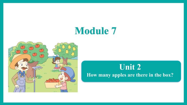 Module 7  Unit 2（课件）外研版（一起）英语三年级下册01