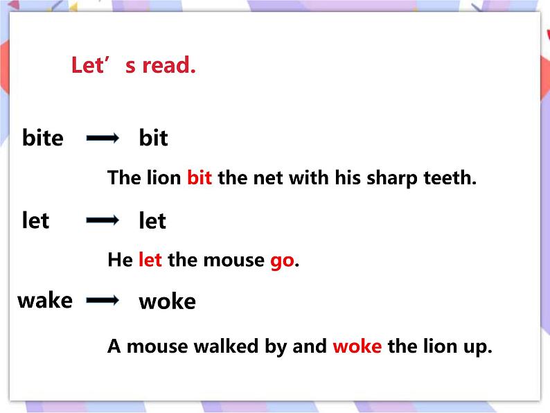 Unit 1 The lion and the mouse (2) 课件第6页