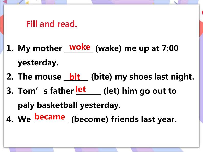 Unit 1 The lion and the mouse (2) 课件第7页