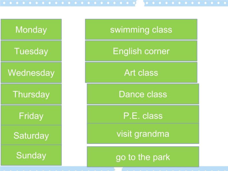 Unit7 Today is Monday Lesson4 (教案+课件+素材+练习及解析）04