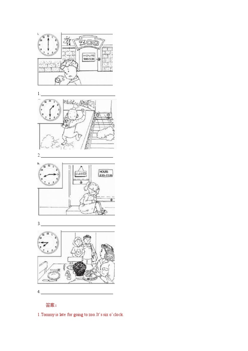 Unit8  Mocky is late Lesson5 (教案+课件+素材+练习及解析）02