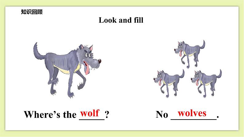 Module 4 Unit 12 A boy and a wolf-Period 3 Let's act课件+教案+练习08