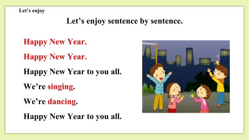 Unit 11 New Year's Day-Period 3 Let's act 课件+教案+练习03