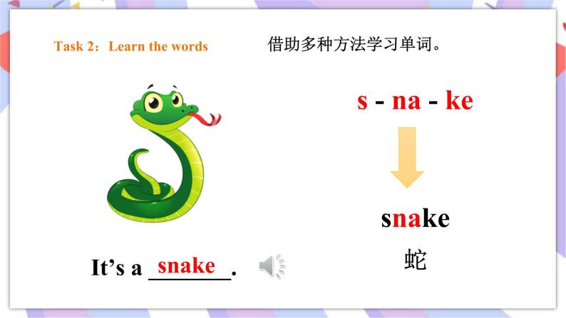 Module 6 Unit 1 These snakes are short 课件+教案+习题04