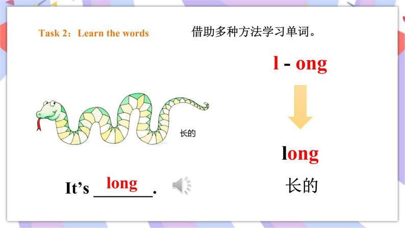 Module 6 Unit 1 These snakes are short 课件+教案+习题06