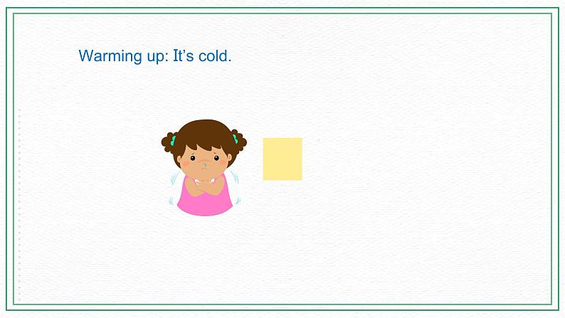 科普版小学英语三年级下册Lesson 10 It's cold(第1课时) 课件02