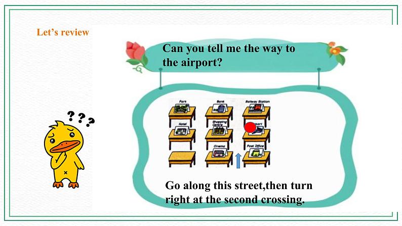 Unit 8 Can you tell me the way to the hotel 第三课时 湘少版(三起) 课件+素材04
