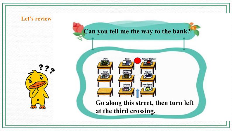 Unit 8 Can you tell me the way to the hotel 第三课时 湘少版(三起) 课件+素材06