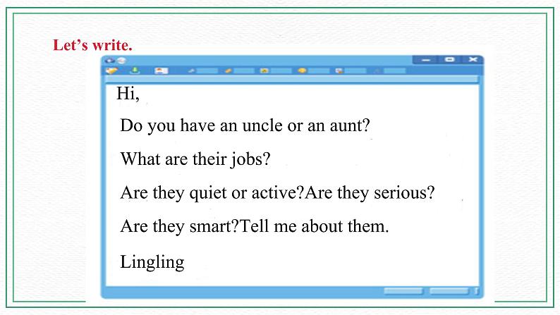 Unit 9 He’s kind to Children 第三课时 湘少版(三起) 课件+素材08