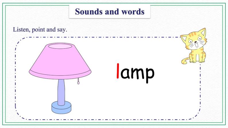 Unit 3 My room  Sounds and words 课件06