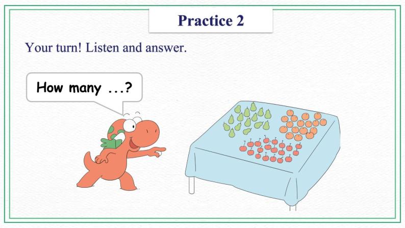 Unit 8 Counting  Practices & Song & Activities 课件05