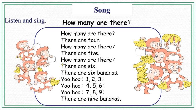 Unit 8 Counting  Practices & Song & Activities 课件08