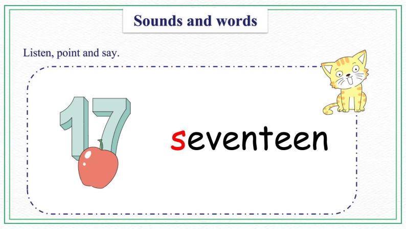 Unit 8 Counting  Sounds and words课件06