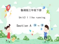 Unit3 I like running. SectionA3~5课件+素材