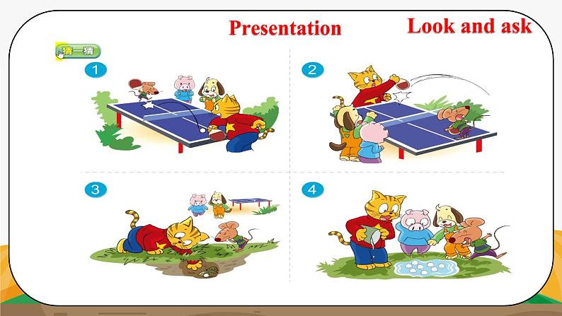 译林版6X-Unit 1 The lion and the mouse Period 4 Cartoon time课件第7页