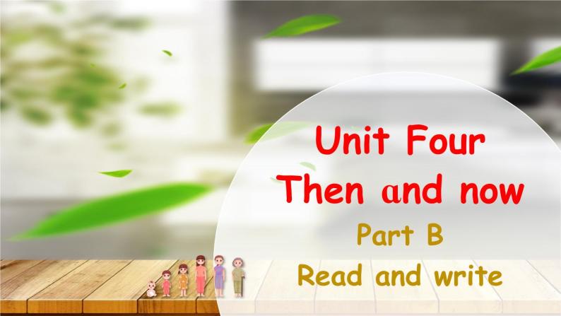 Unit 4 Then and now Part B Read and write课件+素材01