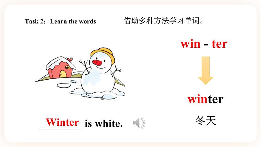Module 1 Seasons Unit 1 What 's your favourite season（第1課時(shí)）課件第7頁