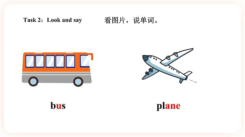 Module 4 Travel Unit 7 We will go by train (第1课时)课件第4页