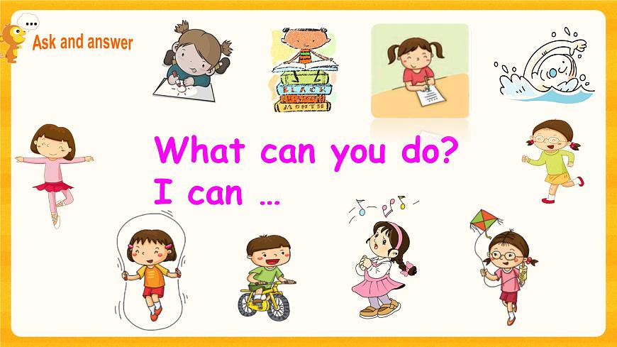 Module 2  Unit 4 Things I like doing 第1課時課件第2頁