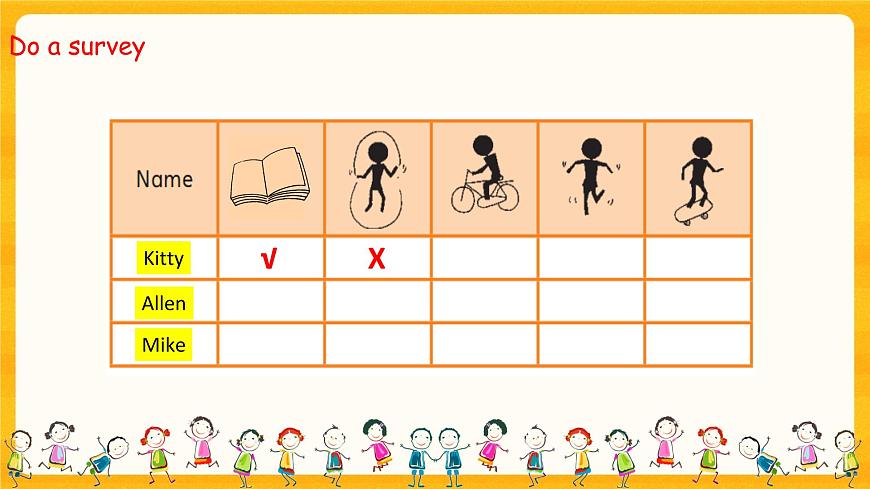 Module2 Unit 4 Things I like doing（第2課時(shí)）課件）第6頁