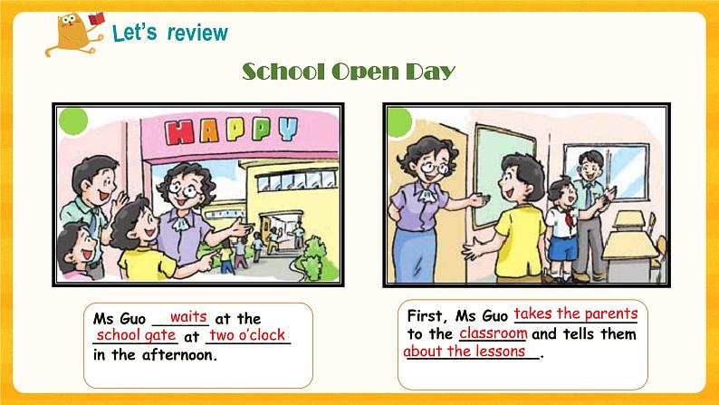 Module 3 Unit 7 Open Day第3课时 教案+课件03