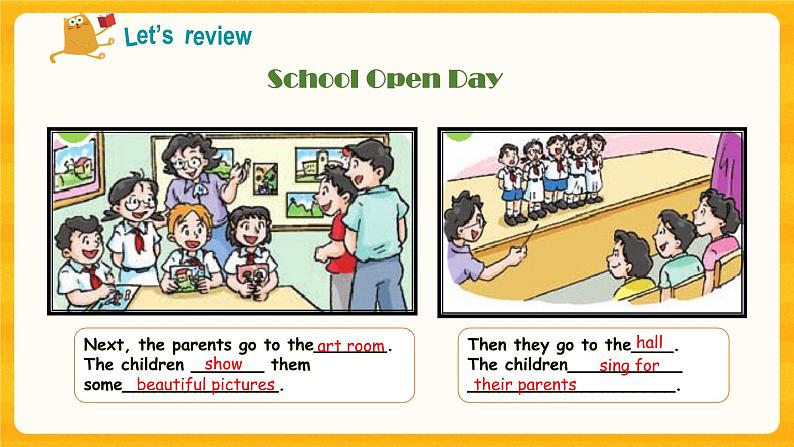 Module 3 Unit 7 Open Day第3课时 教案+课件04
