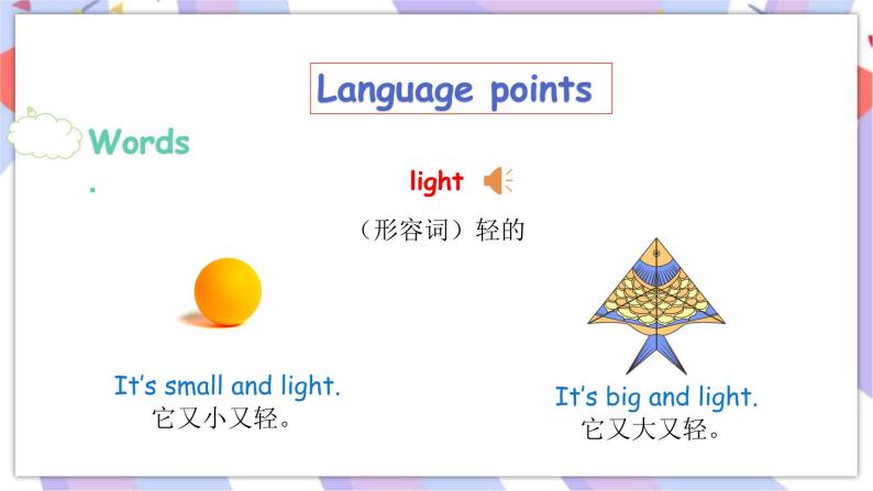 Module5 Unit 1 It's big and light  课件+素材06