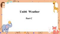 闽教版四年级下册Unit 6 Weather Part C试讲课课件ppt