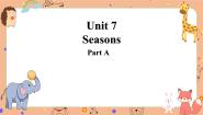 英语四年级下册Unit 7 Seasons Part A精品ppt课件