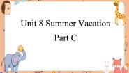 闽教版四年级下册Unit 8 Summer Vacation Part C精品ppt课件