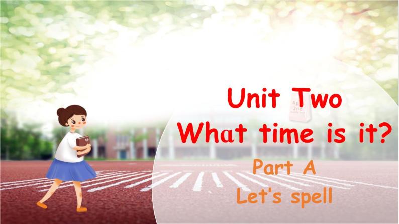 Unit 2 What time is it Part A Let's spell课件+素材01