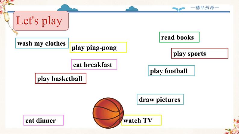 五下Unit1 第五课时B Let 's learn教学课件第3页