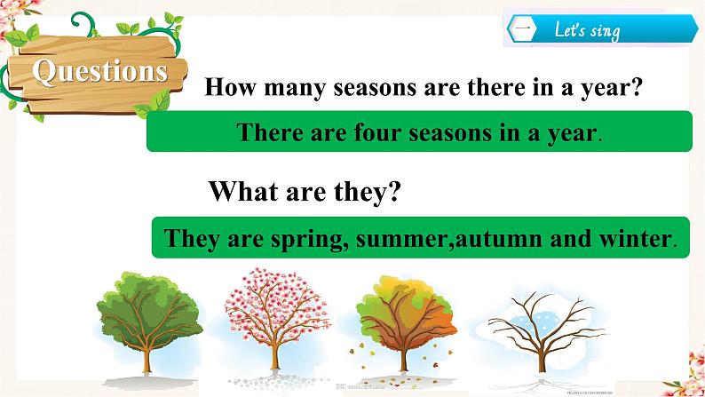 【精品配套备课包】五年级下册英语-Unit 2 My favourite season Part B Let's talk课件+教案+学案+练习+音视频素材人教PEP04
