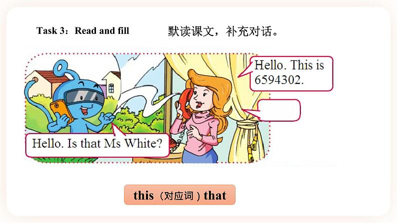 Unit 6 May I have your telephone number(第3课时)课件第7页