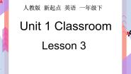 小学英语人教版 (新起点)一年级下册Lesson 3优质课件ppt